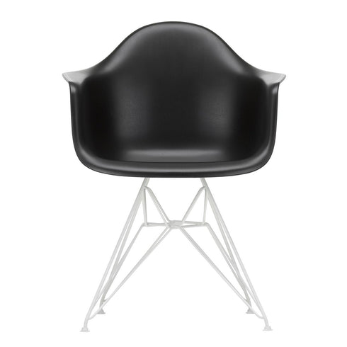 Cadeira de Braços em Plástico Eames DAR / Base Branca